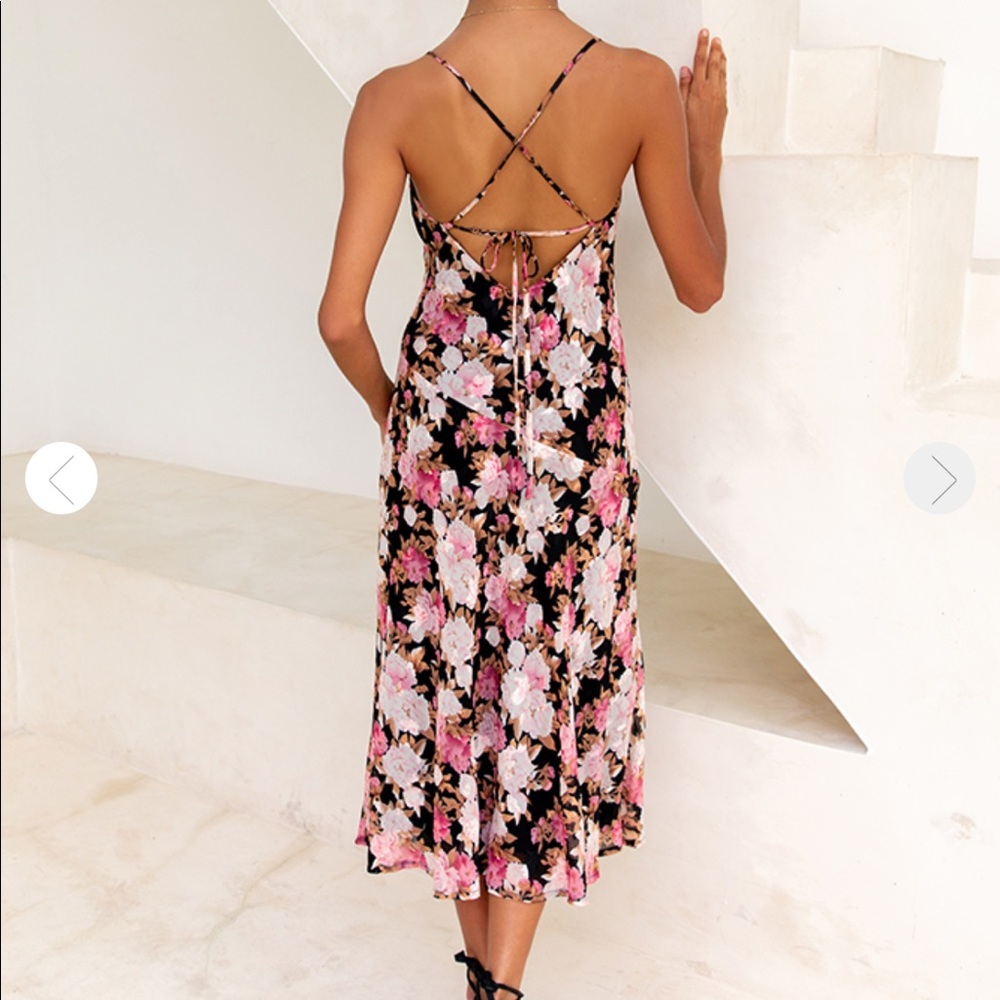 NWT Imparlour Midi Dress. Size M - Picture 5 of 10